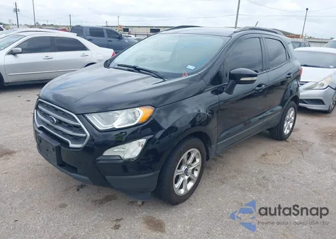 2018 Ford Ecosport Se z USA, uszkodzony, nr VIN MAJ3P1TE9JC197522